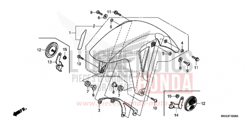 AILE AVANT NC750XDH de 2017